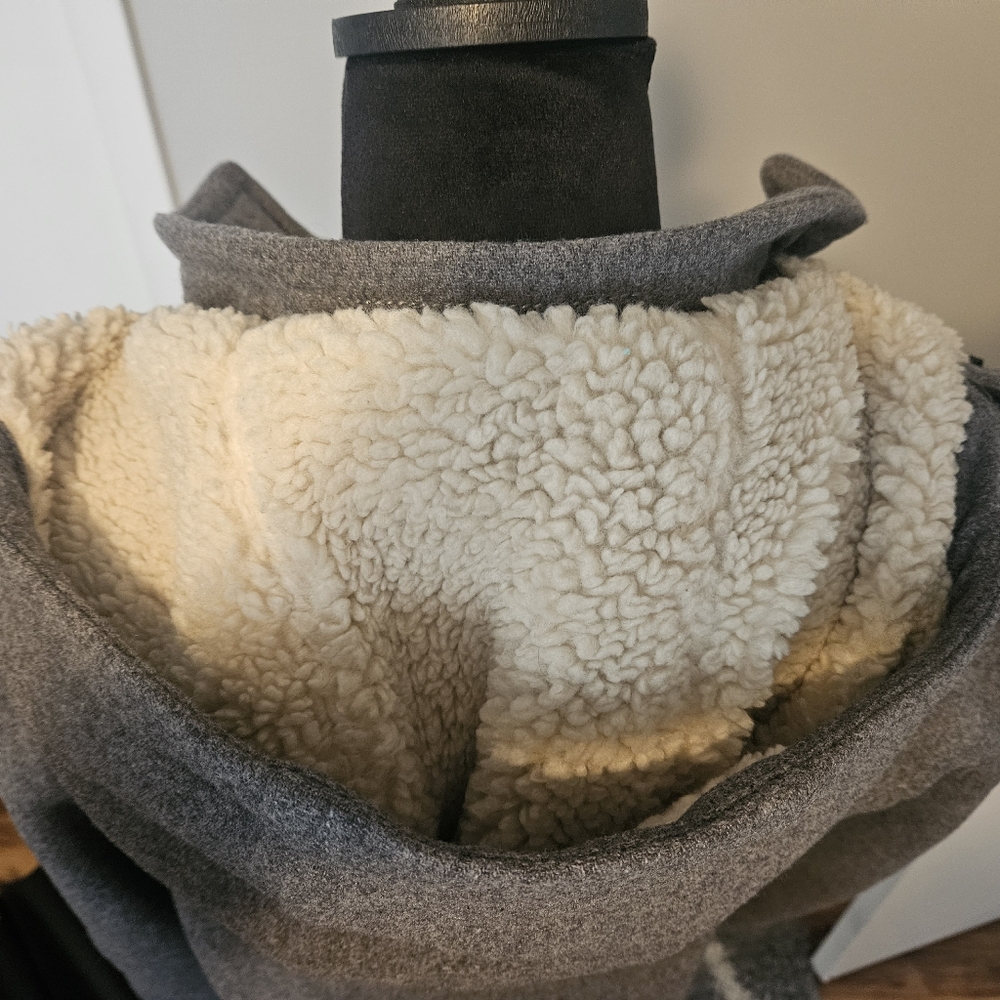 Coach Wool Parka Coat w/ Leather Trim Size XS (FITS LIKE A MEDIUM PtP 22") - Picture 4 of 9